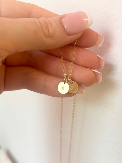 Initial Pendant Necklace