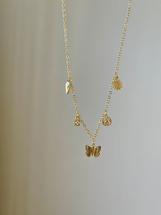 Butterfly Charm Necklace