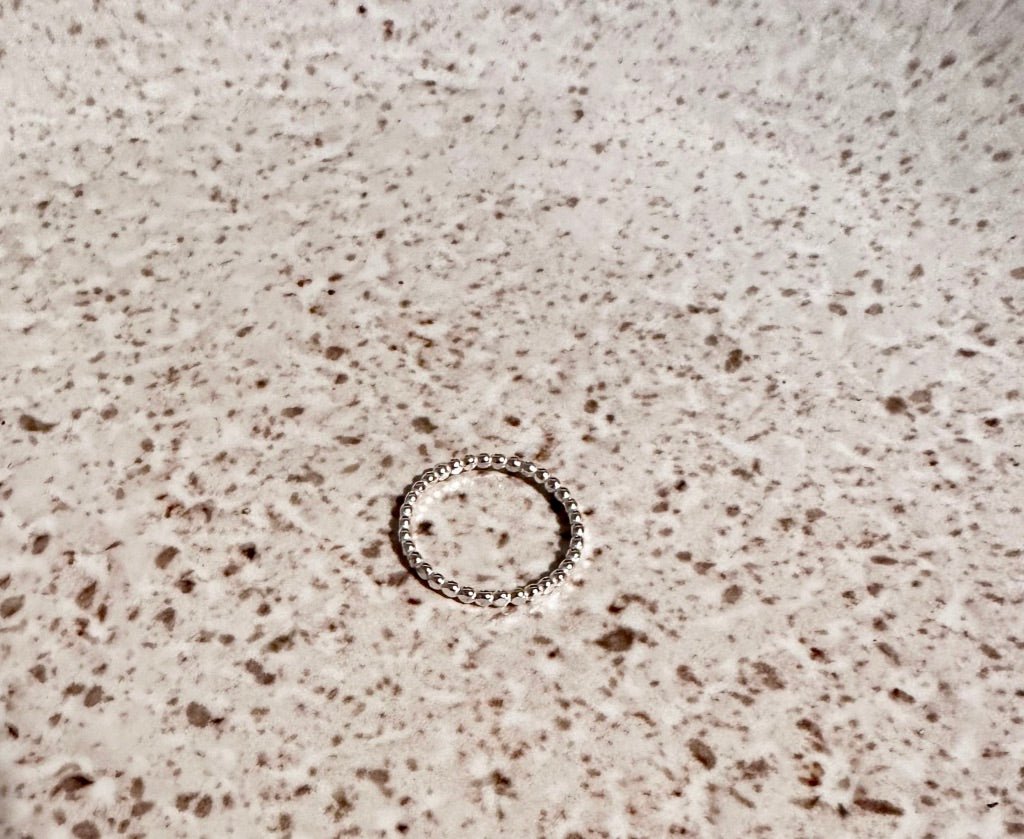 Beaded Stacker Ring