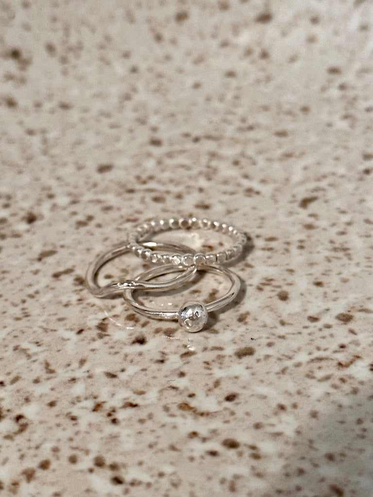 Stacker Wave Ring